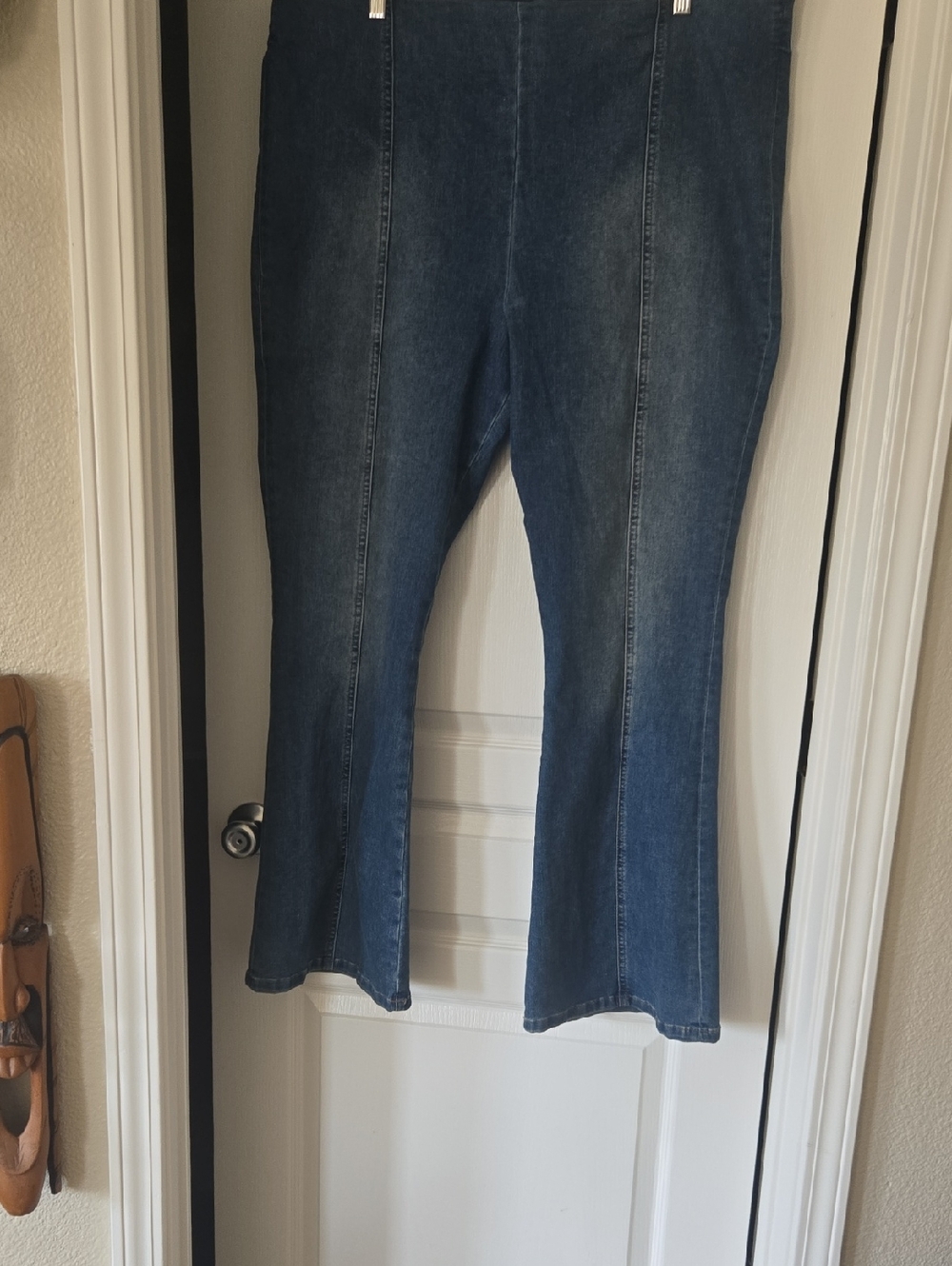 Lee Navy Flare Jeans